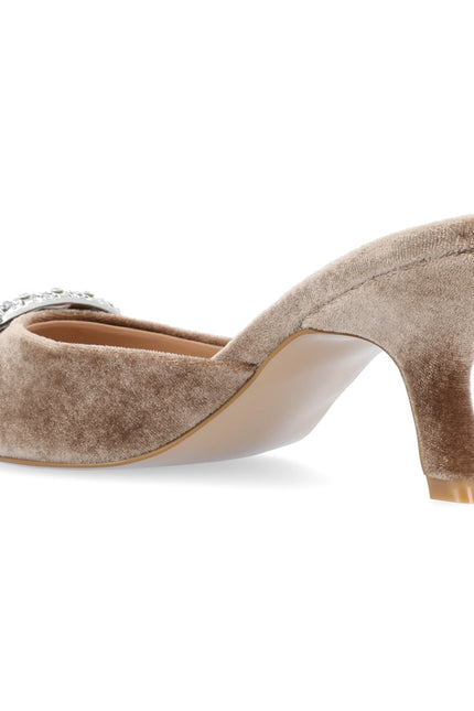 Journee Collection Women's Rishie Pump Taupe-Shoes Pumps-Journee Collection-Urbanheer
