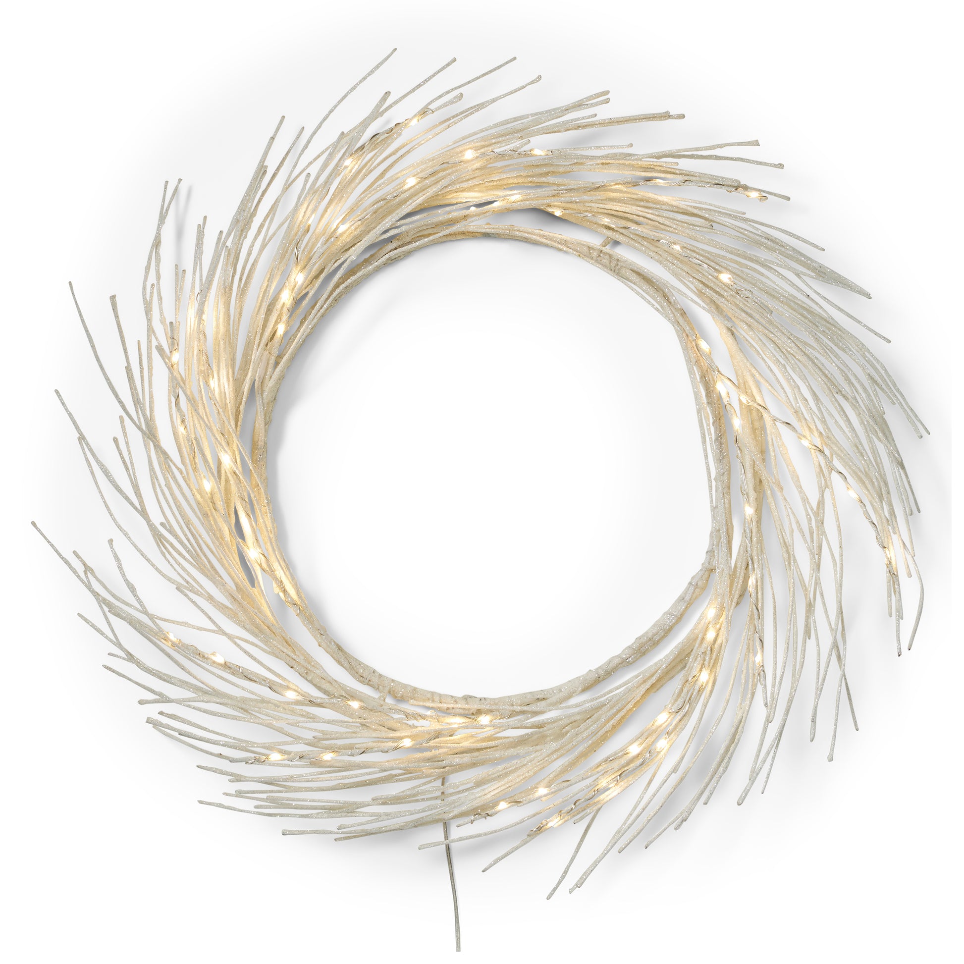 24' PAPER WREATH WITH LED LIGHTS-UH Decor-Default-Urbanheer