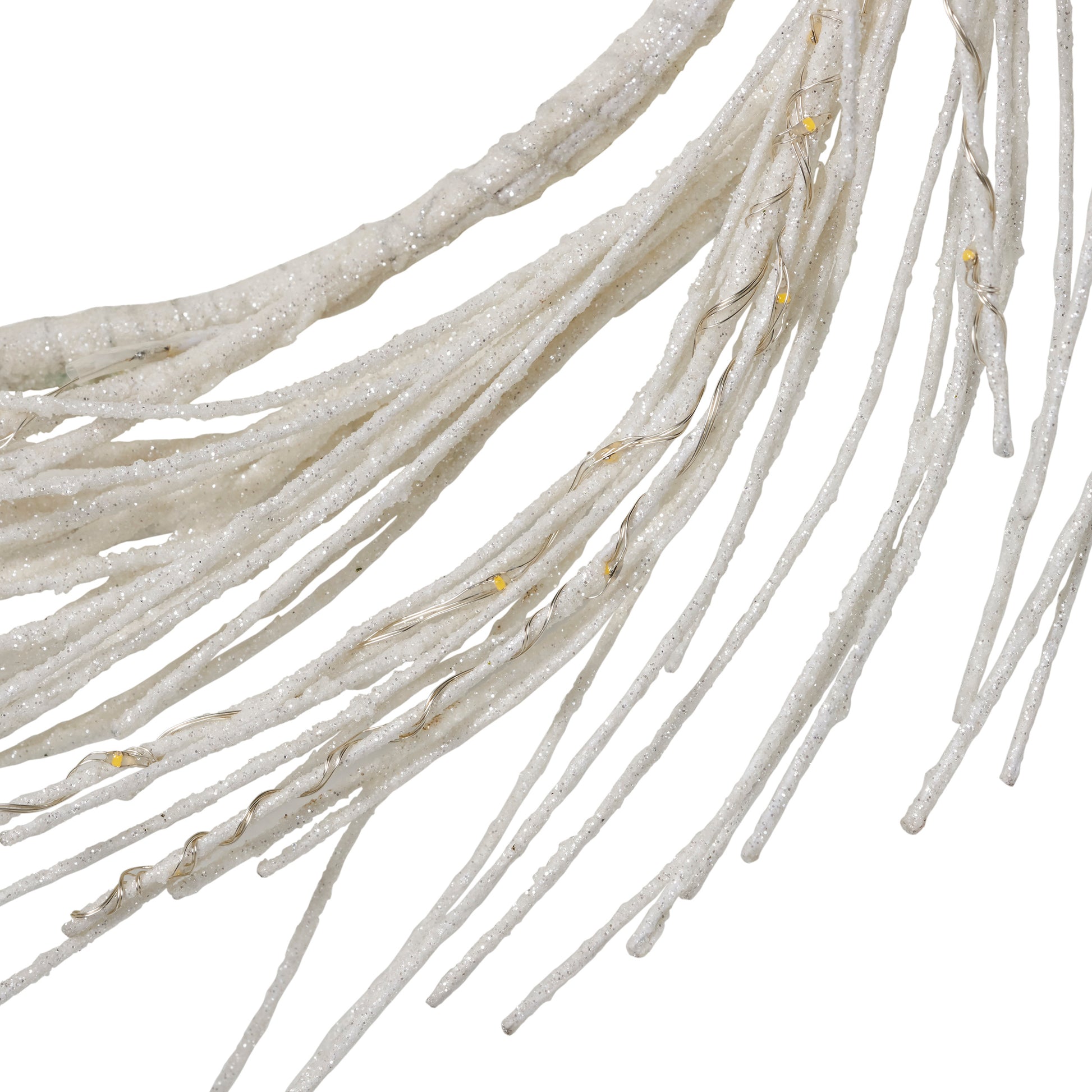 24' PAPER WREATH WITH LED LIGHTS-UH Decor-Default-Urbanheer