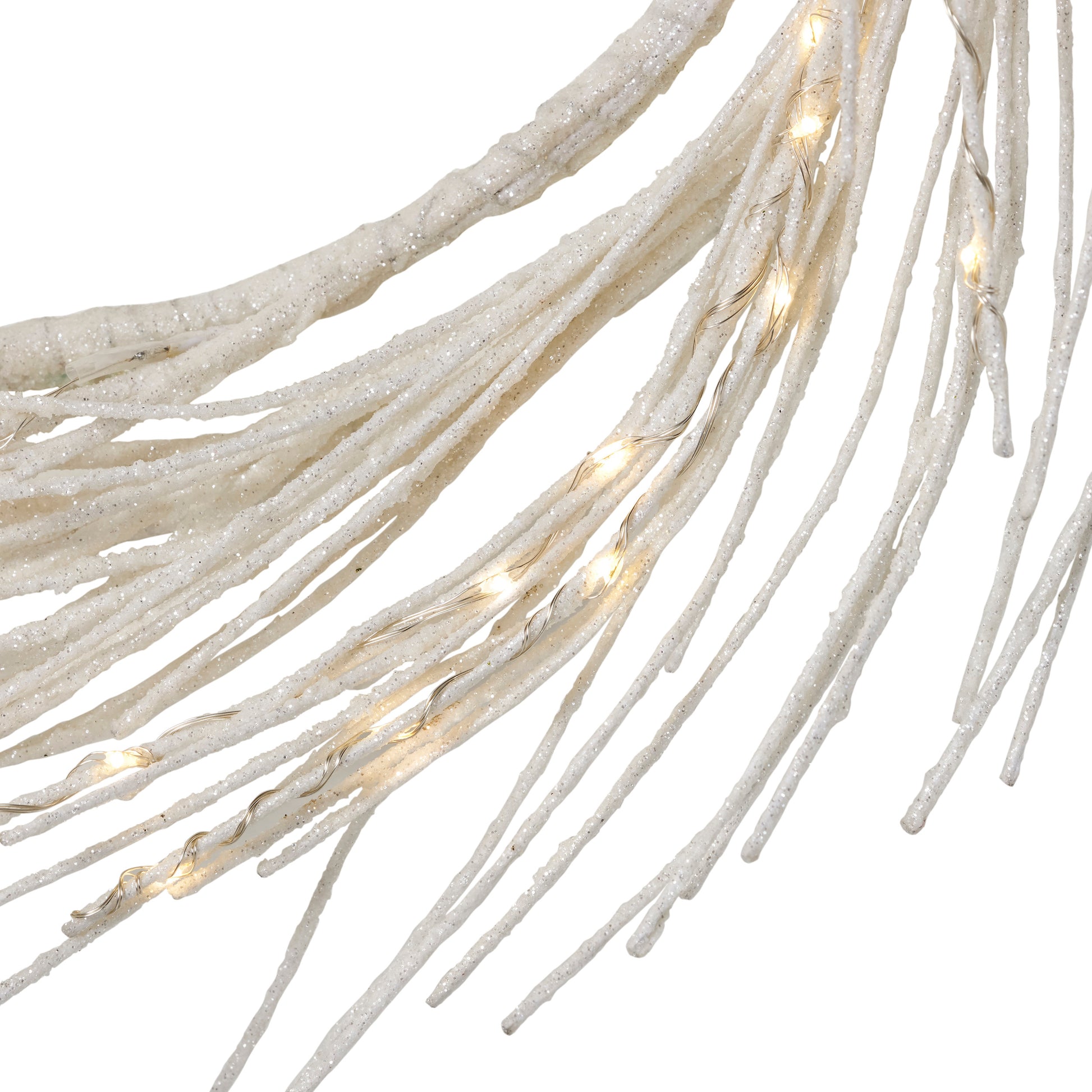 24' PAPER WREATH WITH LED LIGHTS-UH Decor-Default-Urbanheer