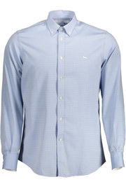 Harmont & Blaine Light Blue Cotton Regular Fit Shirt-Harmont & Blaine-XL-Urbanheer