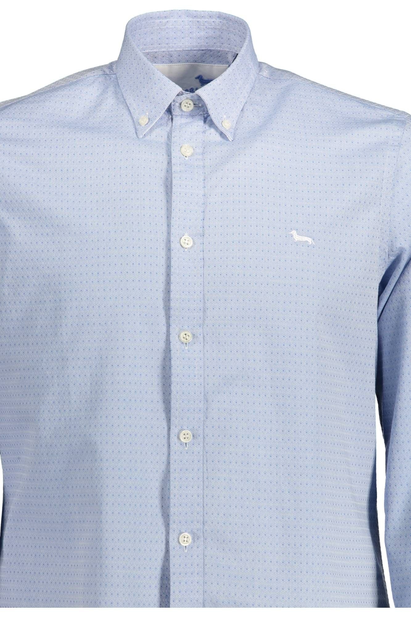 Harmont & Blaine Light Blue Cotton Regular Fit Shirt-Harmont & Blaine-XL-Urbanheer