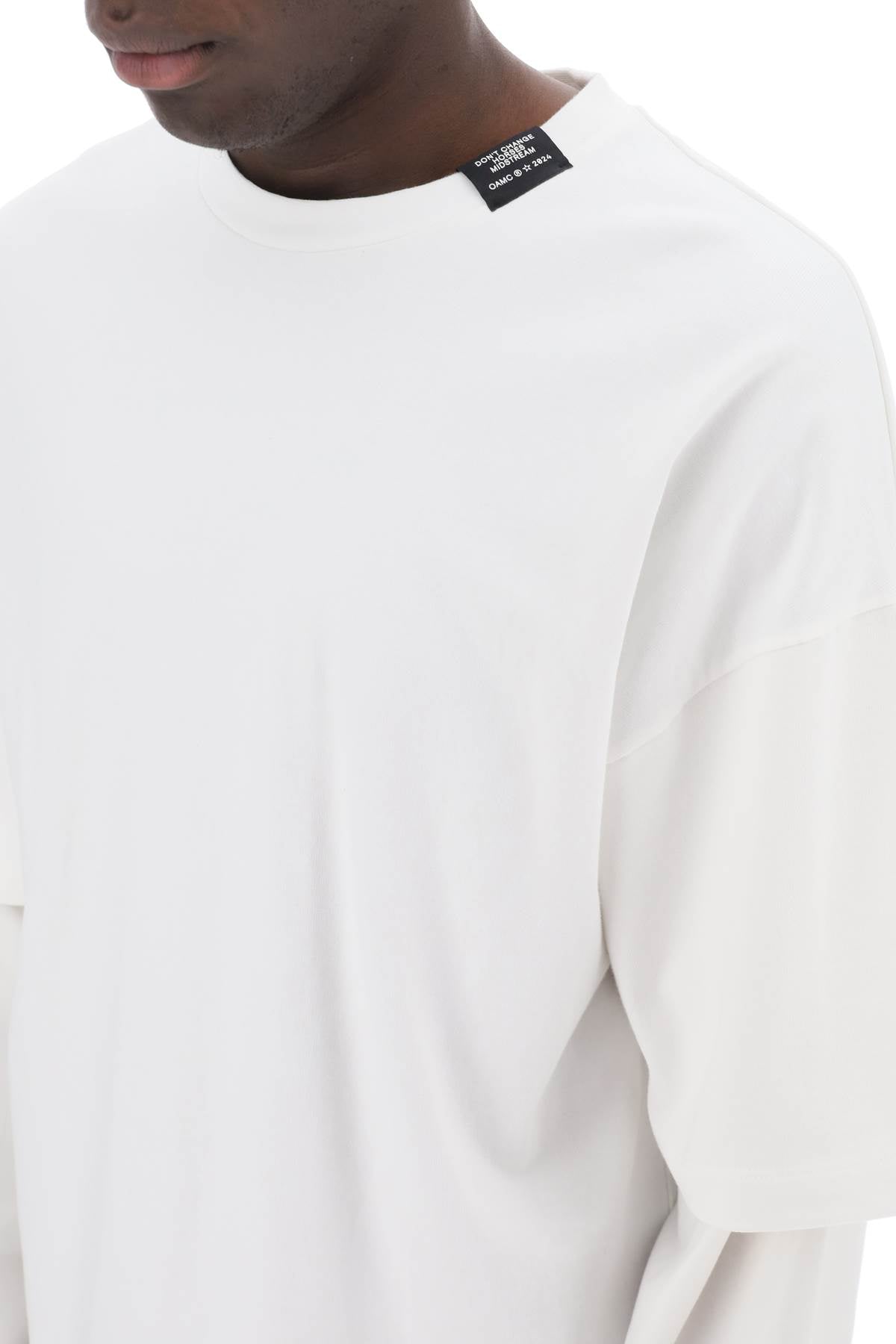 Oamc Long-Sleeved Layered T-Shirt-Oamc-S-Urbanheer