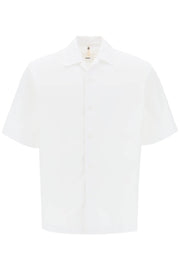Oamc Kurt Bowling Shirt-SHIRT-OAMC-White-M-Urbanheer