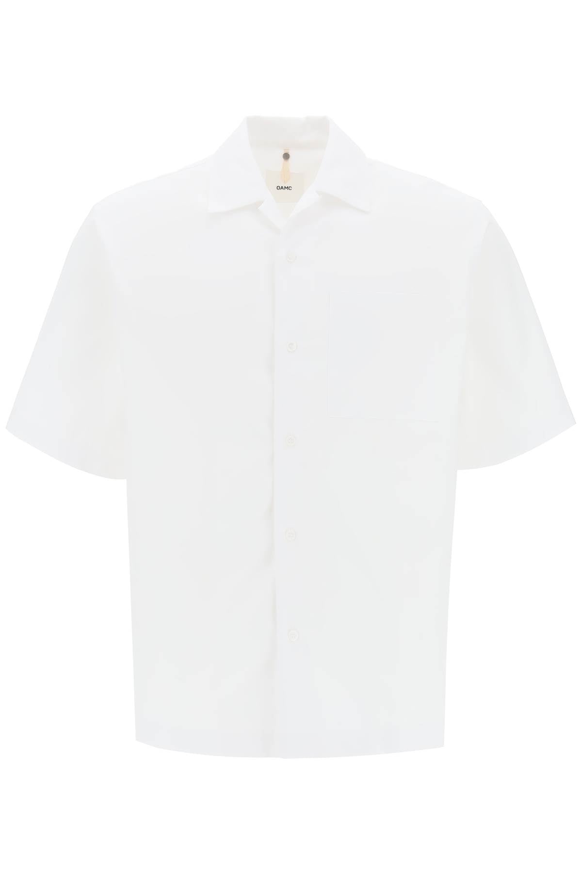 Oamc Kurt Bowling Shirt-SHIRT-OAMC-White-M-Urbanheer