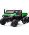 24V 6 Wheeler Freddo Tractor Trailer 2 Seater Ride-on with Dump Cart and Parental Remote