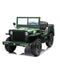 24V Freddo Military Willy Truck 3 Seater Electric Ride on