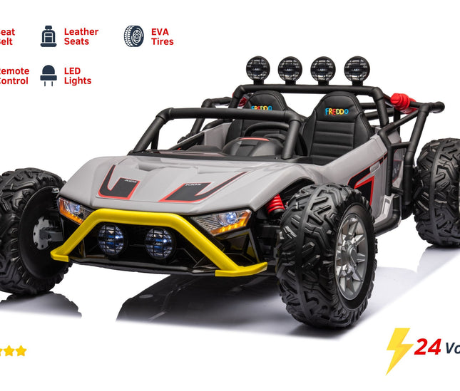 24V Freddo Monster 2 Seater Ride on for Kids-Toys - Kids-Freddo Toys-Urbanheer
