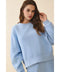 Comfort Dropped Shoulder Sweatshirt - Baby Blue