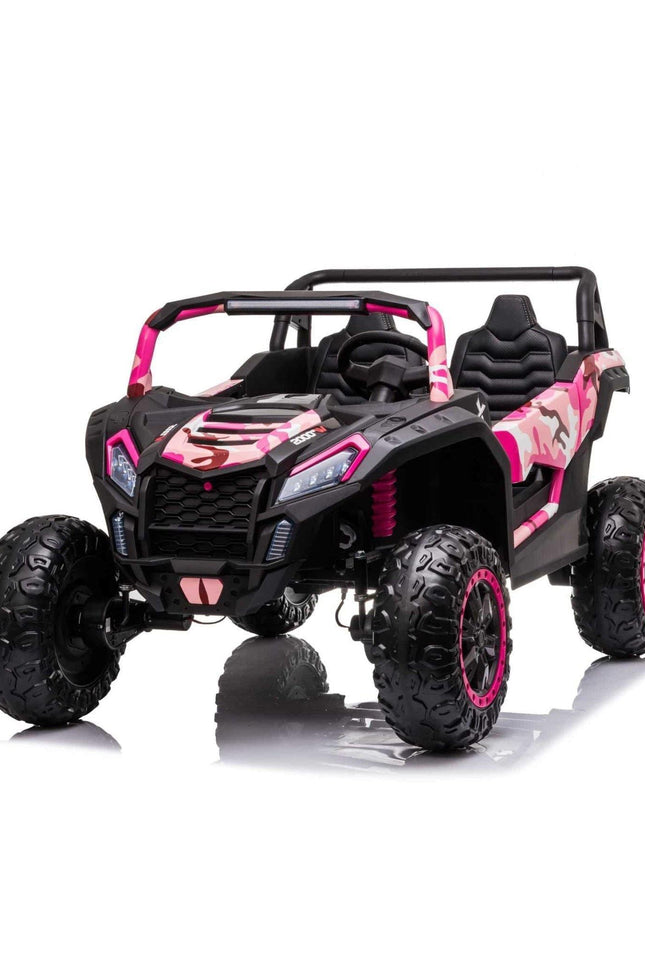 24V 4x4 Freddo Dune Buggy Buccaneer 2 Seater Ride-On-Toys - Kids-Freddo Toys-Pink-Urbanheer