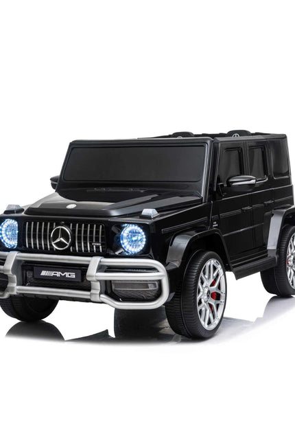 24V 4x4 Mercedes Benz G63 AMG 2 Seater G Wagon Ride on Car - DTI Direct USA-Toys - Kids-Freddo Toys-Black-Urbanheer