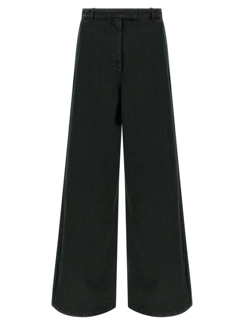 Dries Van Noten Velvet Insert Jeans