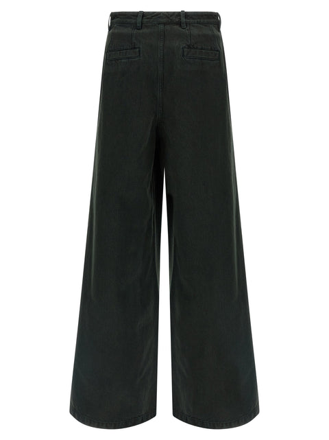 Dries Van Noten Velvet Insert Jeans