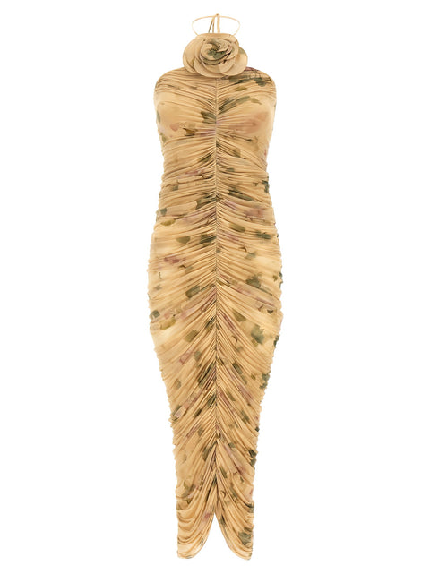 Magda Butrym Dress37 Dress With 3d Floral Detail