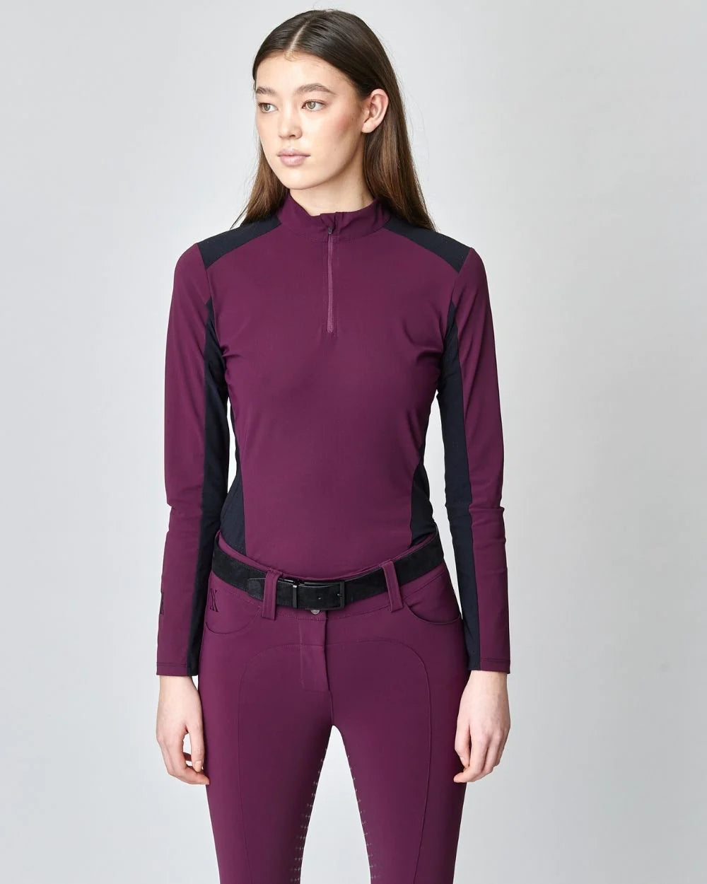 Compression Performance Breeches Burgundy-Breeches-Yagya-Burgundy-XXS-Urbanheer