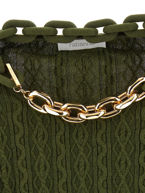 Paco Rabanne Necklace Sweater