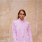 Timeless Structured Jacket with Fold-Down Officer Collar