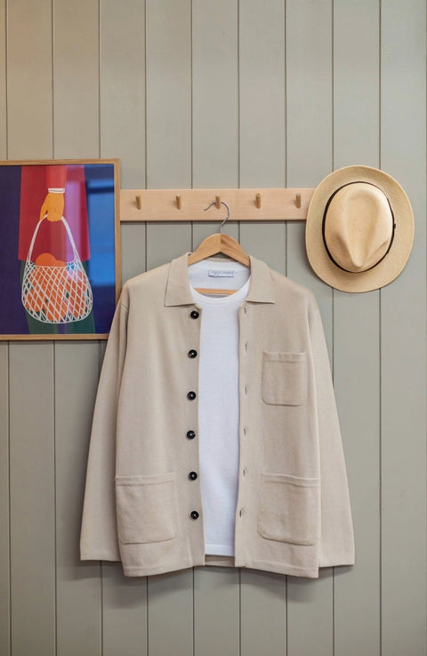 Mens Midweight Cotton Work Shirt Birch