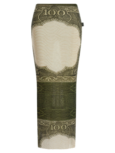 Jean Paul Gaultier Re-edition - The Green Cartouche Skirt