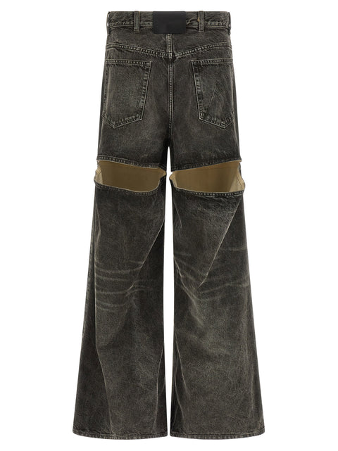 The Attico Cut-out Jeans