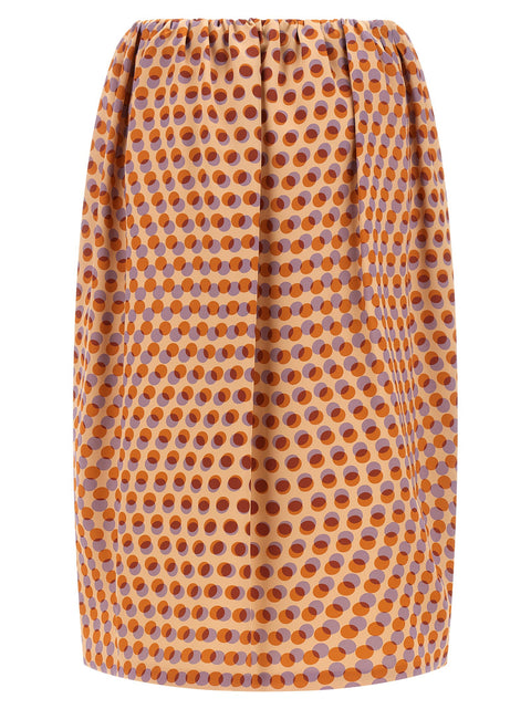 Dries Van Noten Saronga Bis Skirt