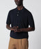 Roberto Collina Regular cotton polo Navy Blue