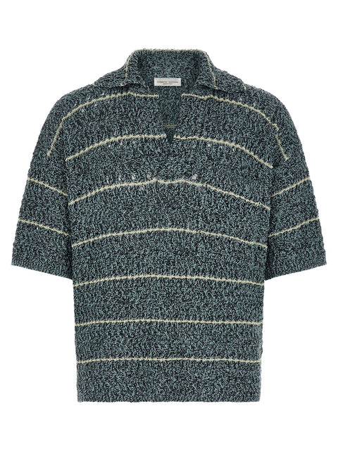 Roberto Collina Mouliné Polo Shirt