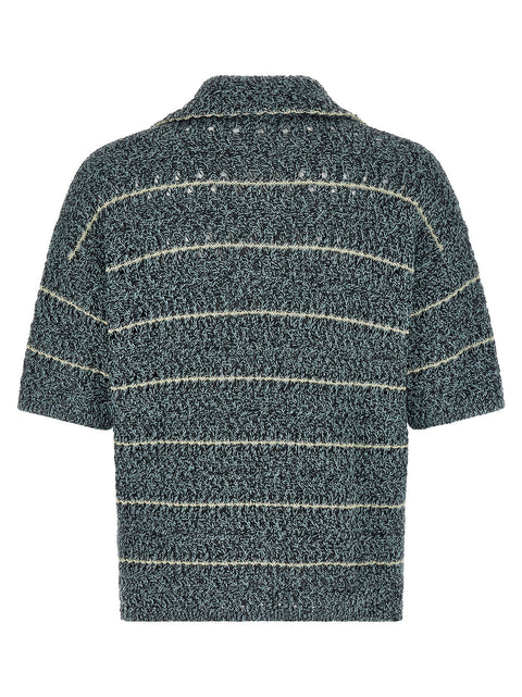 Roberto Collina Mouliné Polo Shirt