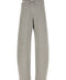 The Attico Asymmetrical Double Waist Trousers