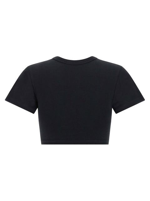 The Attico Bustier Crop T-shirt