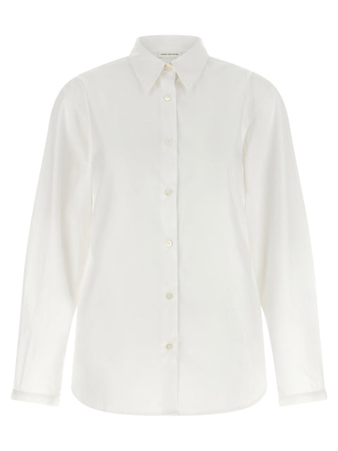 Dries Van Noten Shirt With Embroidered Cuffs