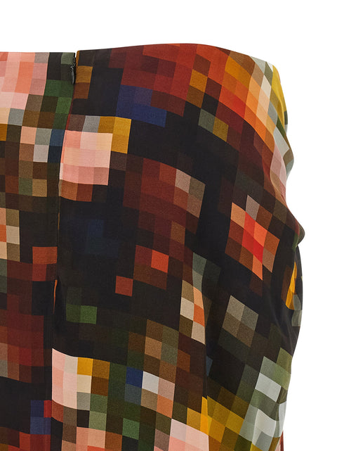 Dries Van Noten Suma Bis Draped Skirt