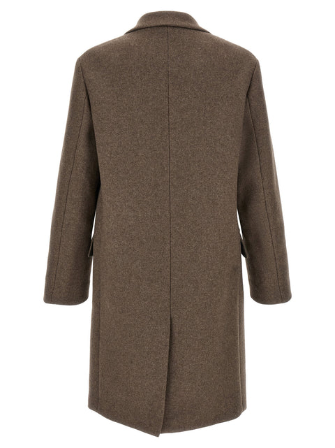Dries Van Noten Rustic Wool Coat