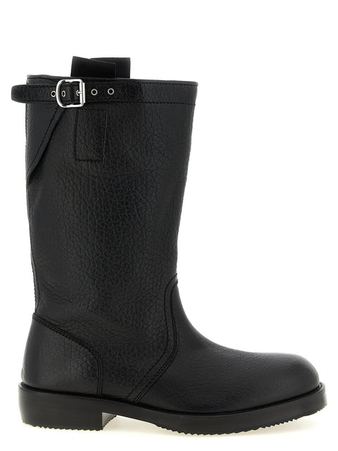 Dries Van Noten Biker Boots