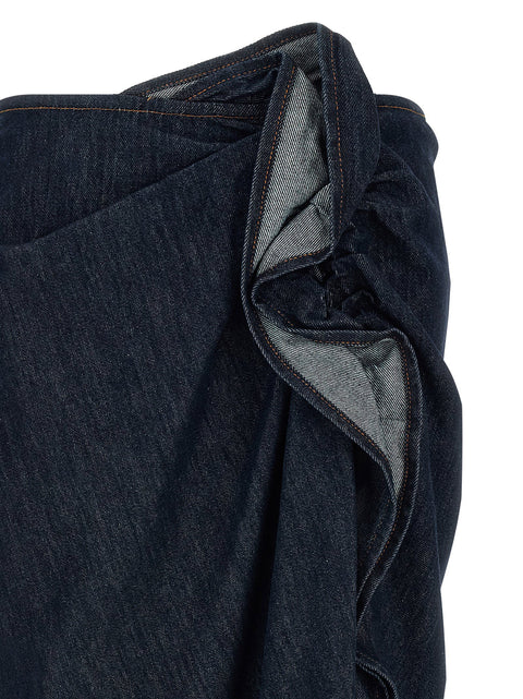Dries Van Noten Draped Skirt
