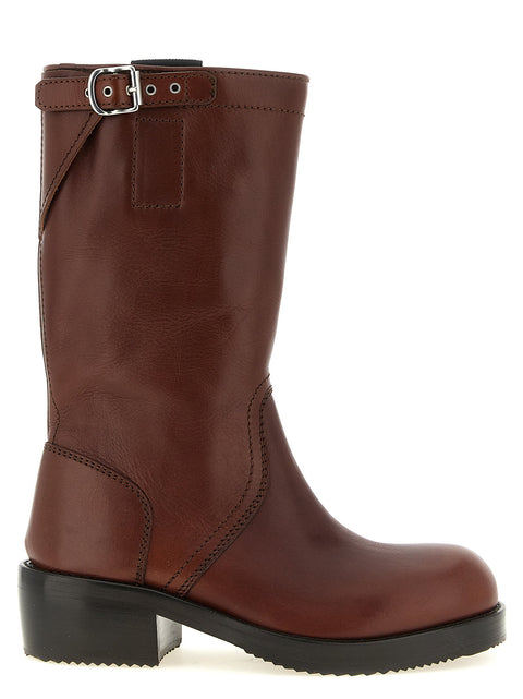 Dries Van Noten Biker Boots
