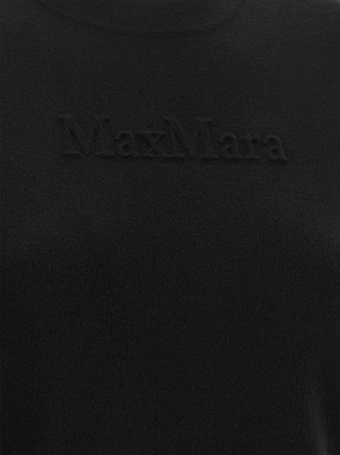 Max Mara Manto Sweater With Embossed Logo