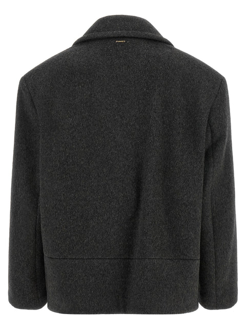 Twin Set Double-breasted Caban