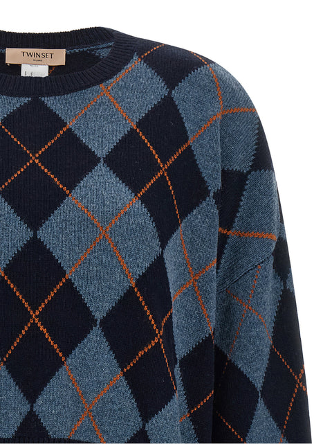 Twin Set Jacquard Sweater