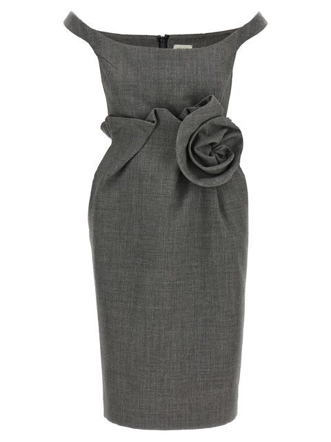 Magda Butrym 3d Flower Dress