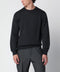 Roberto Collina Anthracite grey wool crew-neck sweater