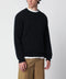 Roberto Collina Navy blue wool-blend sweater