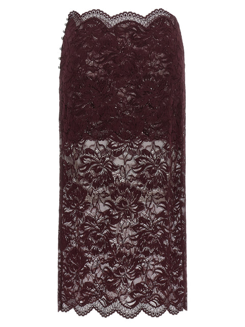 Paco Rabanne Lace Skirt