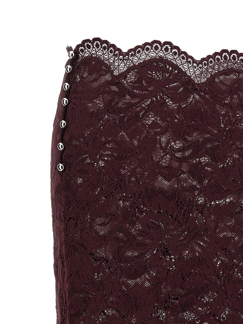 Paco Rabanne Lace Skirt