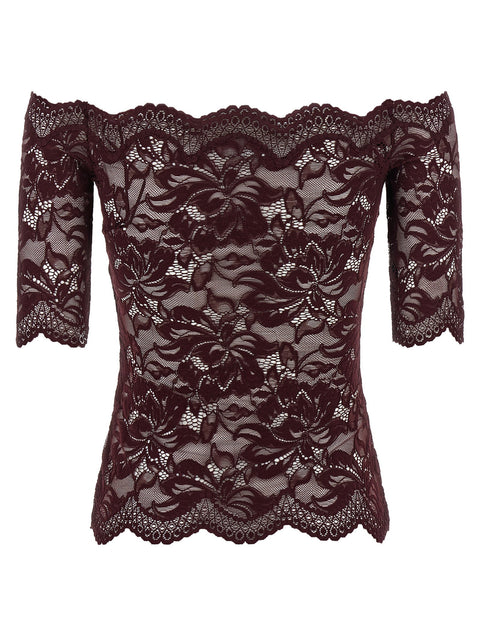 Paco Rabanne Lace Top