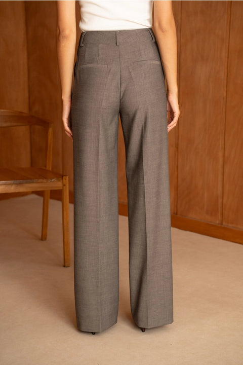 Diana Tailored Wide-Leg Trousers