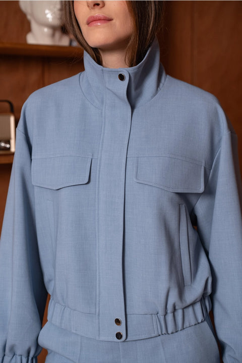 Aura High-Neck Bomber