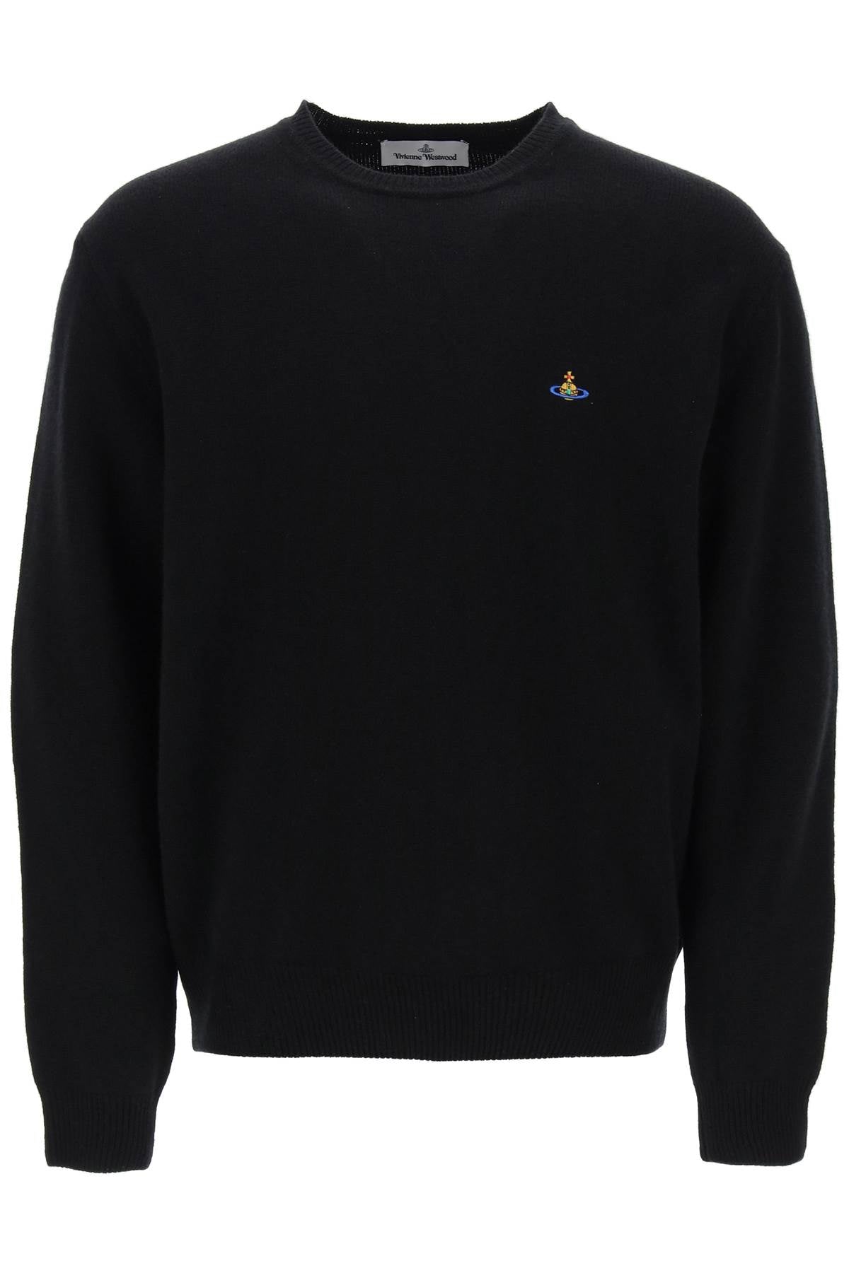Vivienne Westwood Alex Merino Wool Sweater-Sweater-Vivienne Westwood-S-Black-Urbanheer