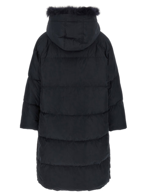 Army Yves Salomon Fox Fur Finishing Down Jacket