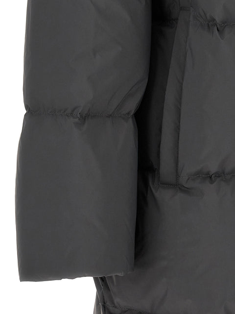 Army Yves Salomon Coat With Mittens